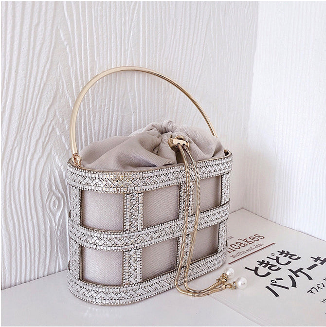 Rhinestone Round  Euro style Handbags HB1455