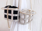 Rhinestone Round  Euro style Handbags HB1455