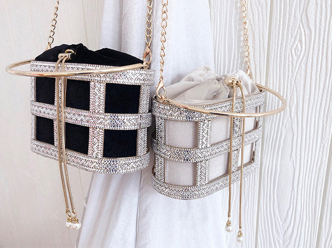 Rhinestone Round  Euro style Handbags HB1455