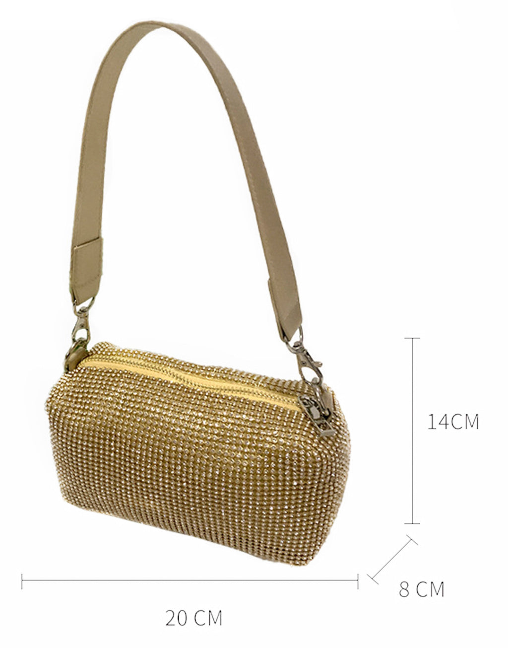 Rhinestone Clutch HB1460