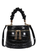 Crocodile Print Bucket Bag HB1471
