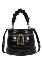 Crocodile Print Bucket Bag HB1471