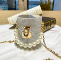 Rhinestone Acrylic Cylinder Bag HB1481