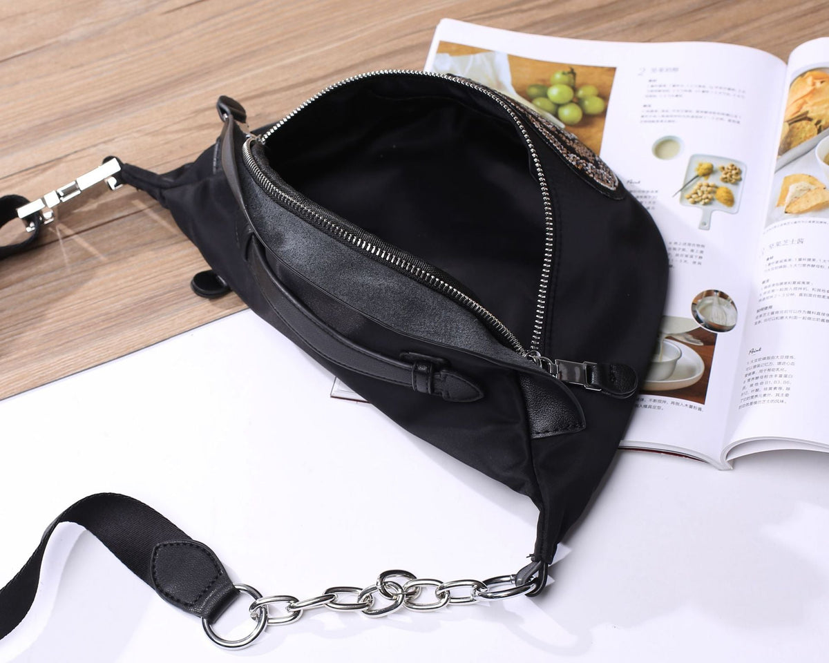 Crown Bee Leather Crossbody HB1492