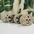 Skull Rhinestone Evening Bag HB1504