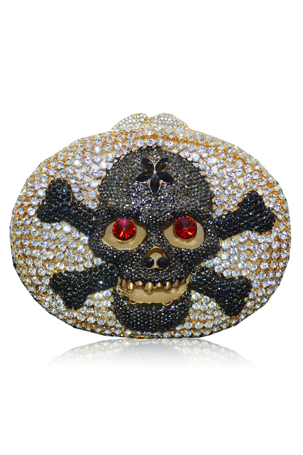 Skull Rhinestone Evening Bag HB1504