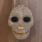 Skull Rhinestone Evening Bag HB1506