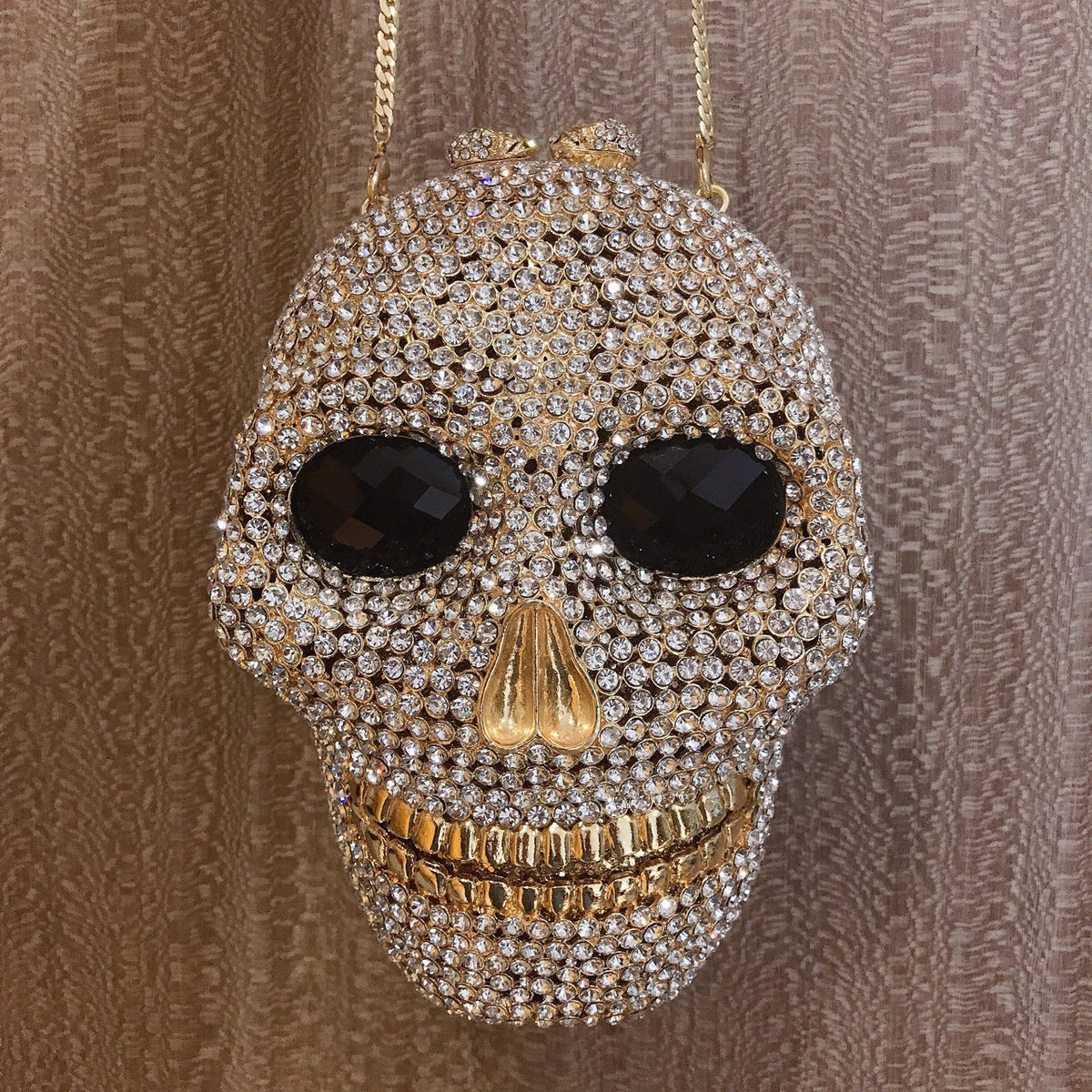 Skull Rhinestone Evening Bag HB1506