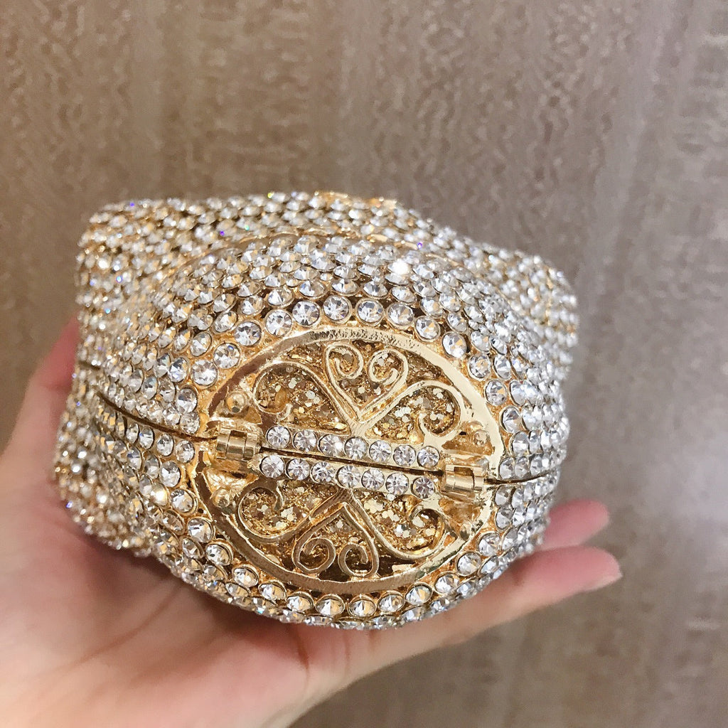 Skull Rhinestone Evening Bag HB1506