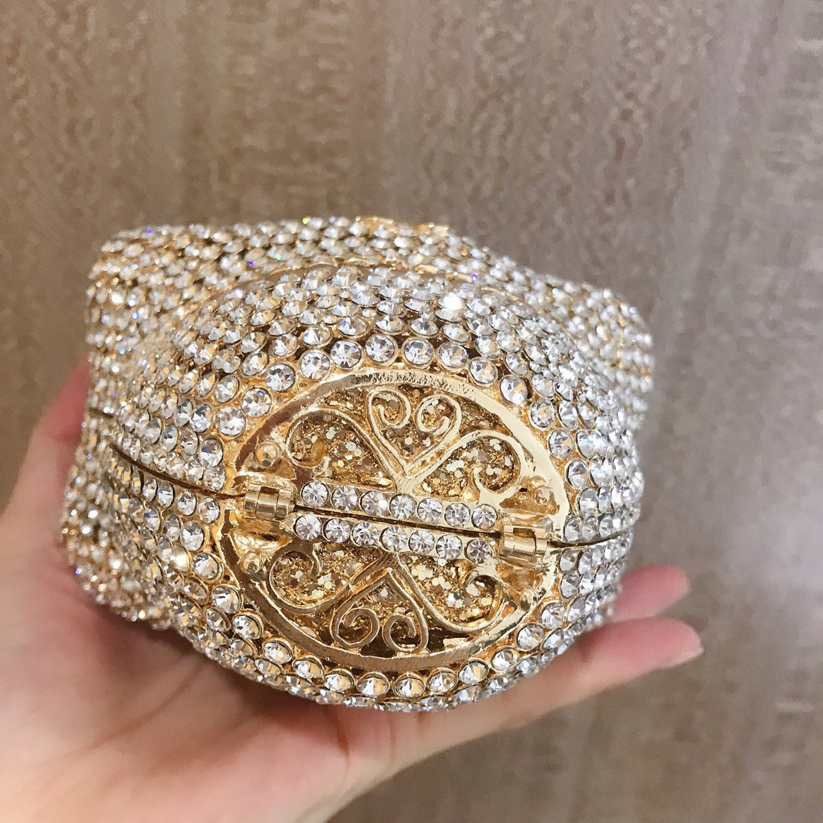 Skull Rhinestone Evening Bag HB1506