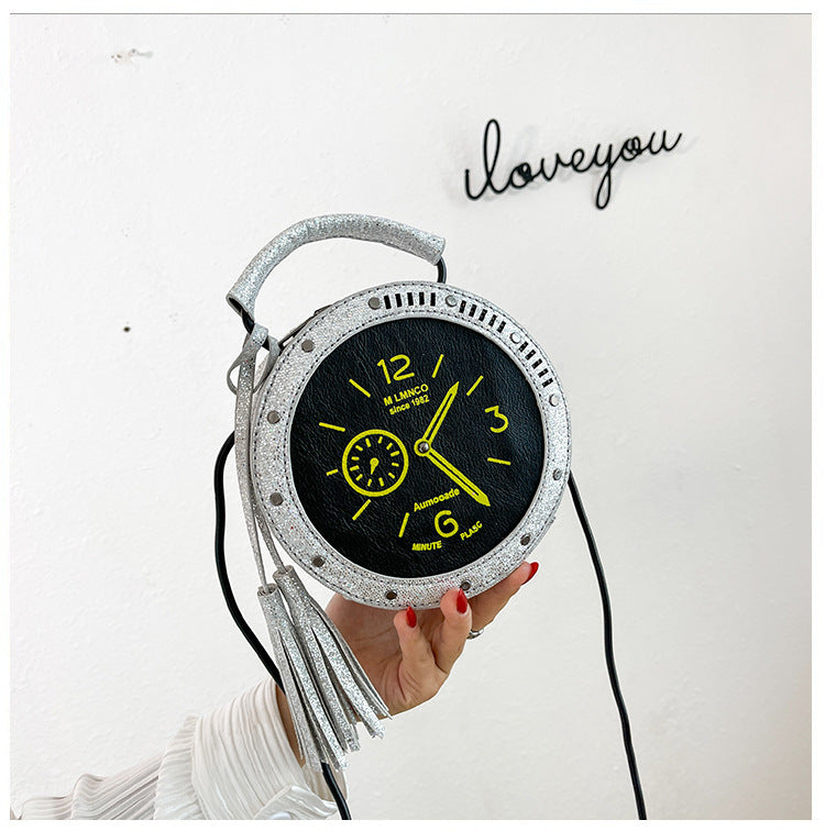 Watch Tassel Pu Leather Crossbody HB1528