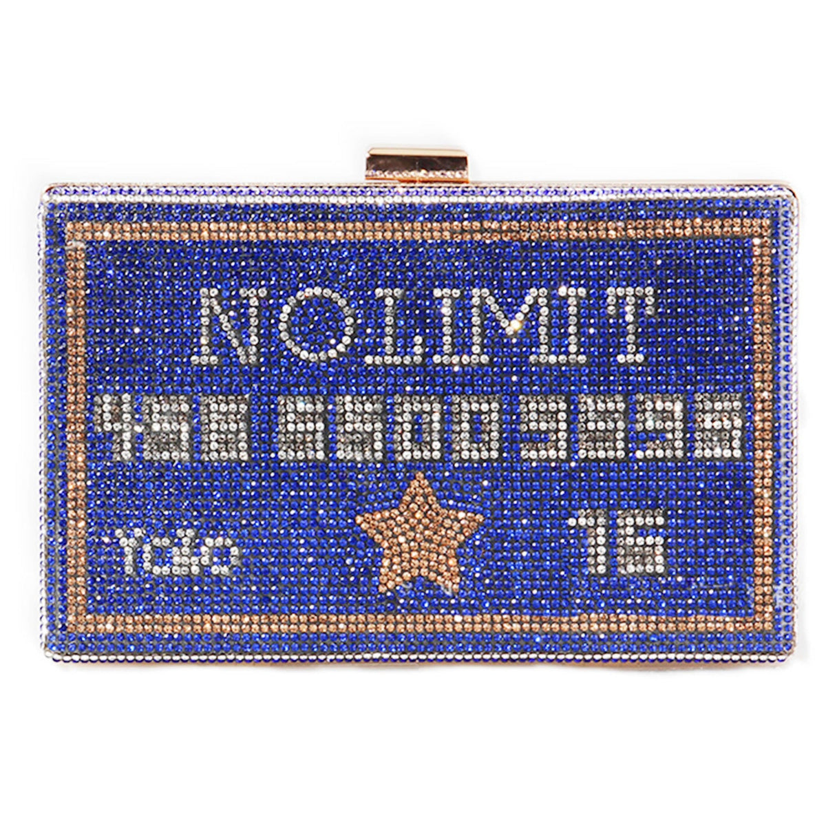 Credit Card Rhinestone Clutch HB1549