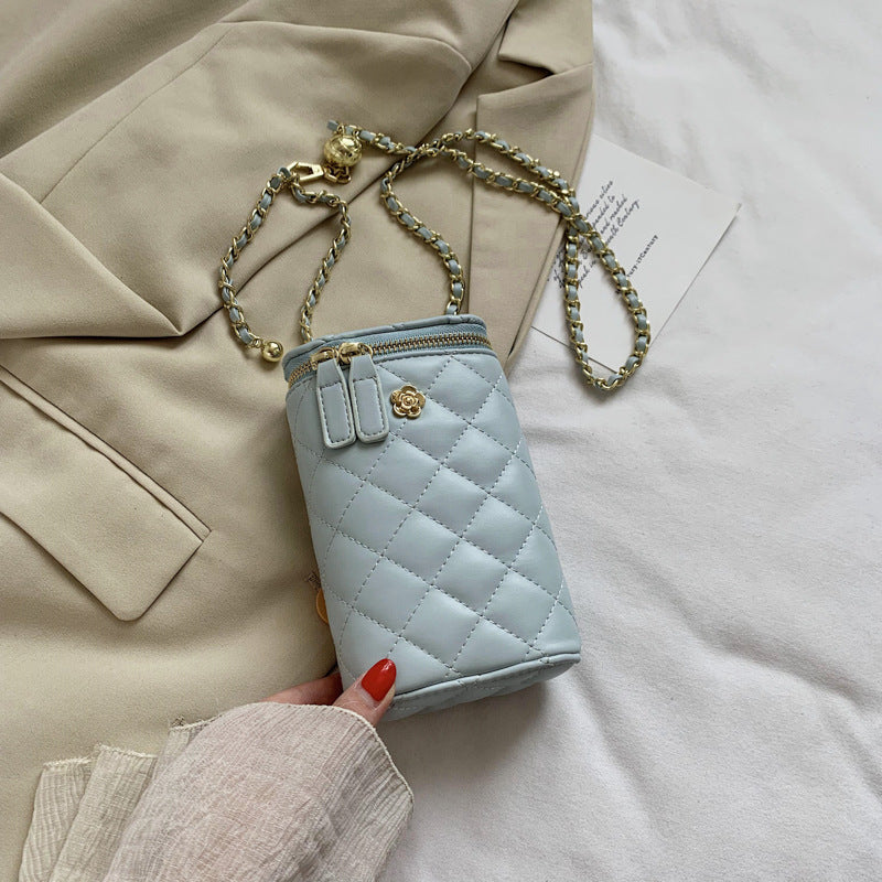 Rhombus Pu Leather Phone Bag HB1561