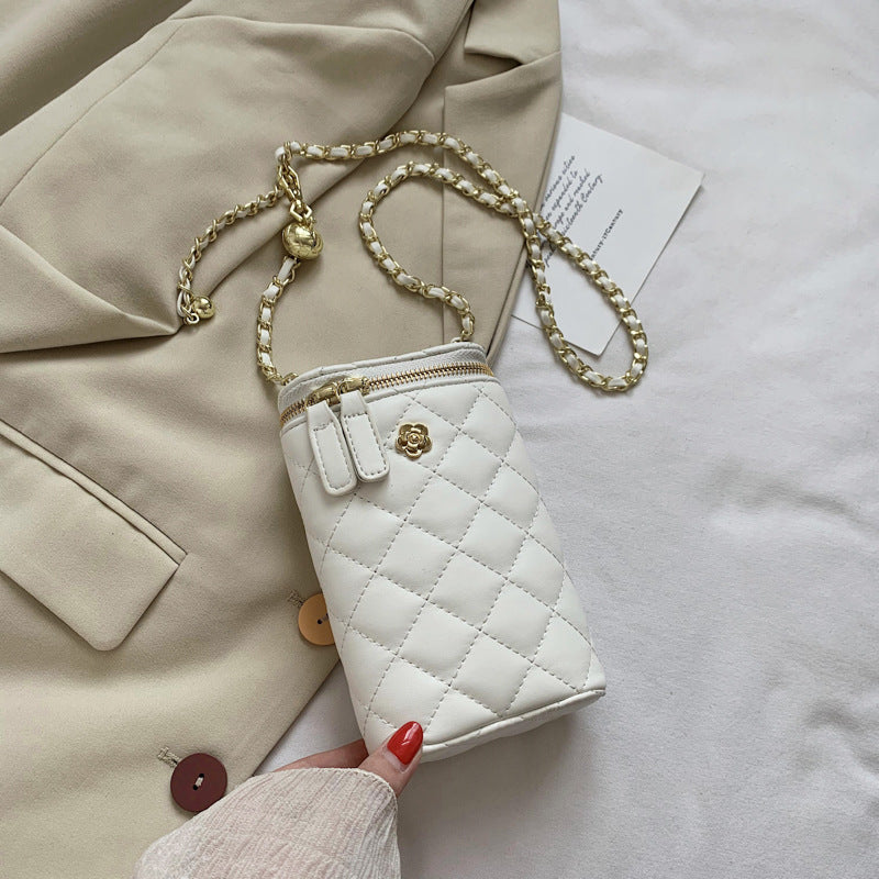 Rhombus Pu Leather Phone Bag HB1561