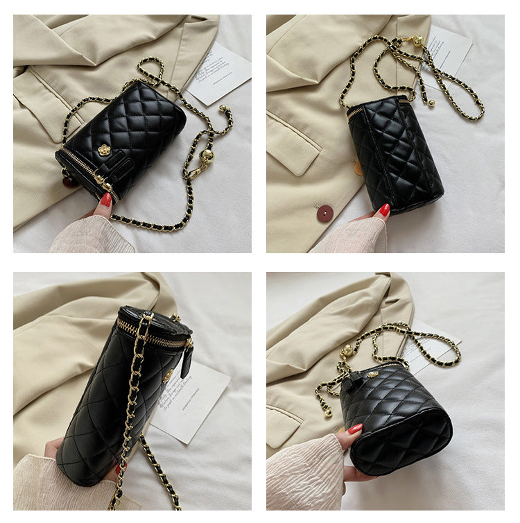 Rhombus Pu Leather Phone Bag HB1561