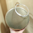 Floral Circle Rhinestone Clutch HB1569