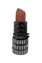 Lipstick Rhinestone Evening Bag HB1572