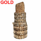 Lipstick Rhinestone Evening Bag HB1572