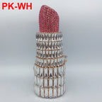 Lipstick Rhinestone Evening Bag HB1572