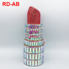 Lipstick Rhinestone Evening Bag HB1572