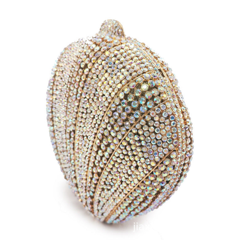 Shell Rhinestone Evening Bag HB1579
