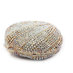 Shell Rhinestone Evening Bag HB1579
