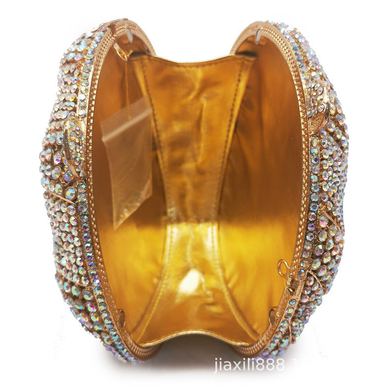 Shell Rhinestone Evening Bag HB1579