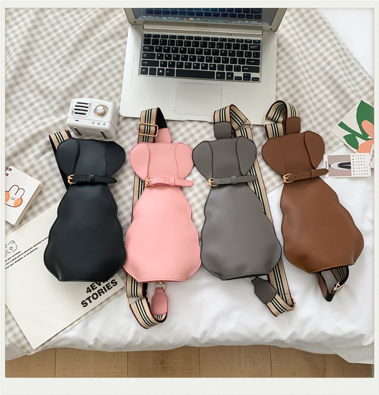 Dog Pu Leather Crossbody HB1584