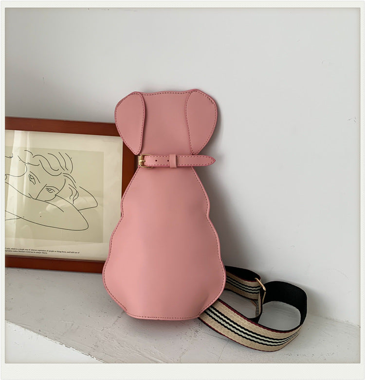 Dog Pu Leather Crossbody HB1584