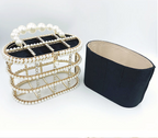 Euro Style Pearl Rhinestone Clutch HB1591