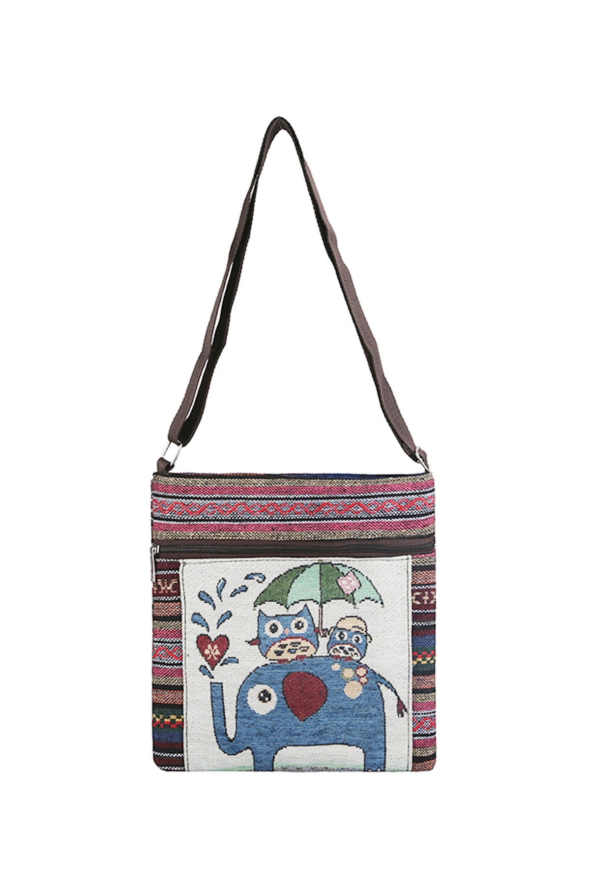Elephant Canvas Crossbody HB1623