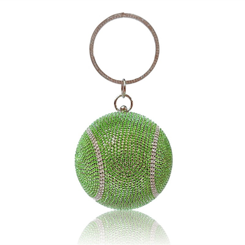 Tennis Rhinestone Clutch HB1640