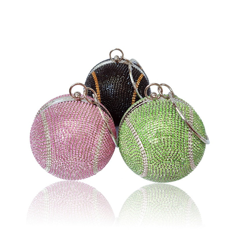 Tennis Rhinestone Clutch HB1640