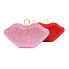 Lip Mouth Rhinestone Bag HB1642