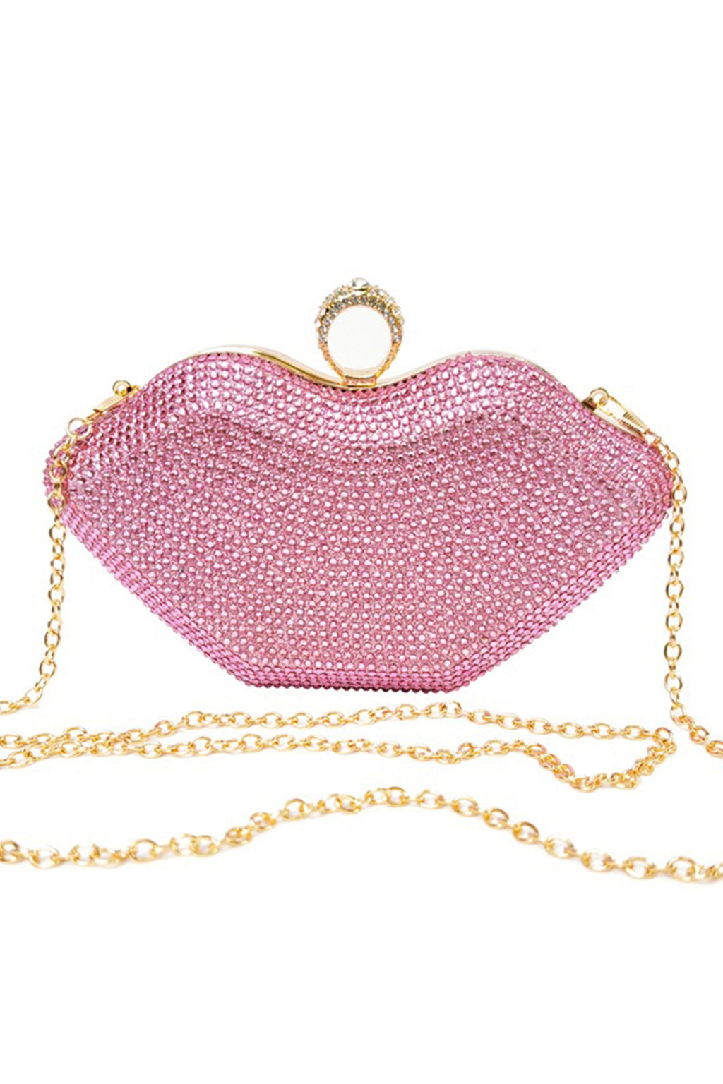Lip Mouth Rhinestone Bag HB1642