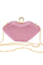 Lip Mouth Rhinestone Bag HB1642