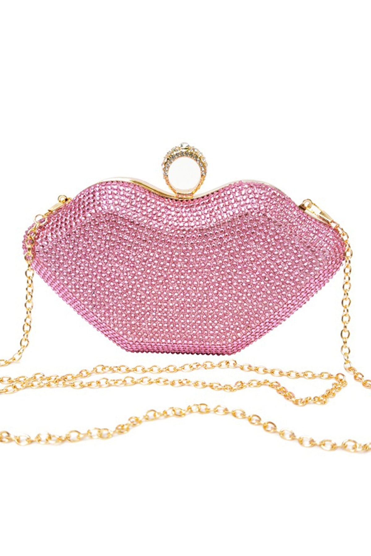 Lip Mouth Rhinestone Bag HB1642