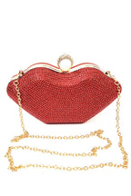 Lip Mouth Rhinestone Bag HB1642