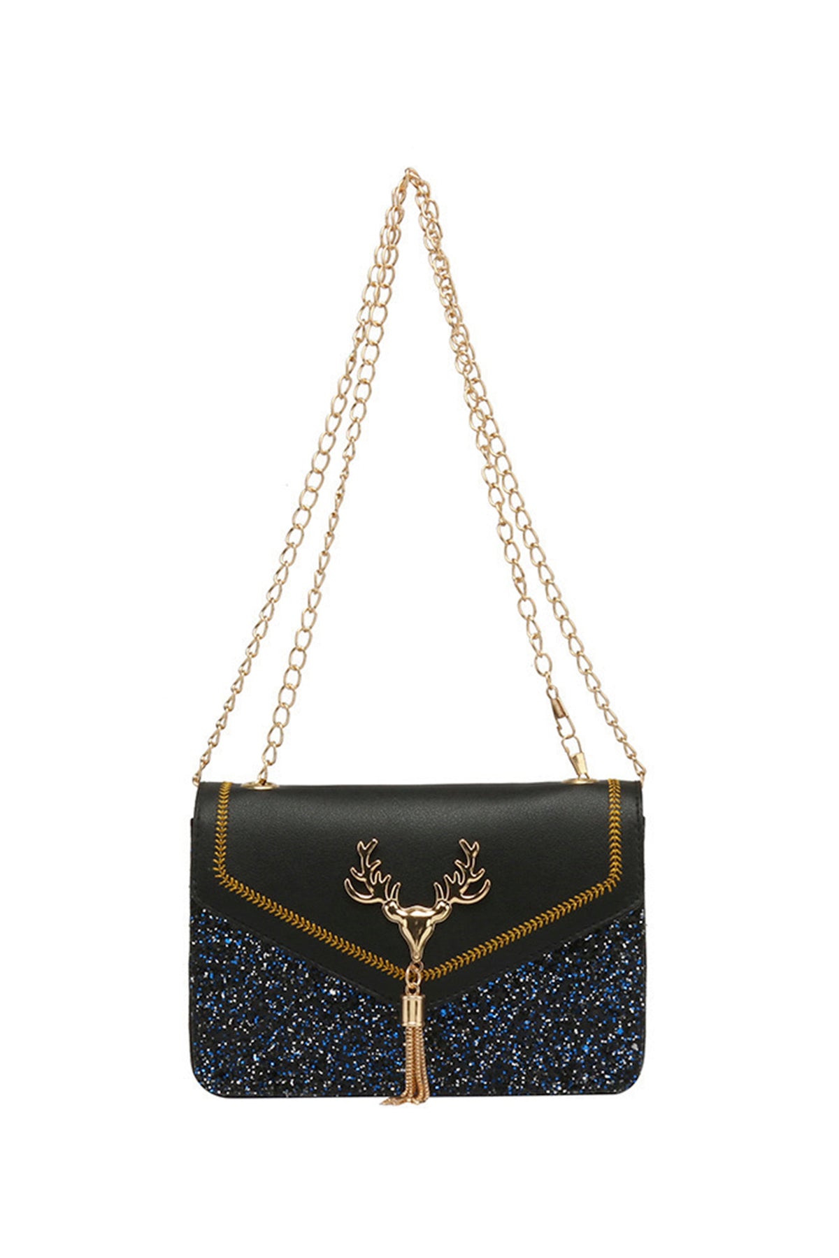 Antlers Tassel Pu Leather Crossbody HB1652
