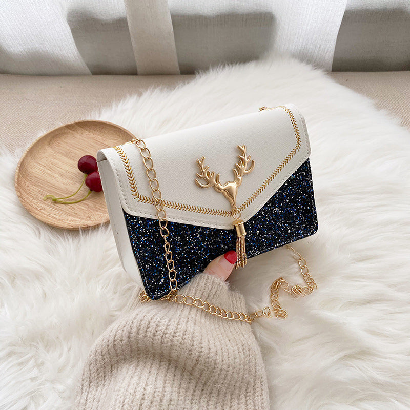 Antlers Tassel Pu Leather Crossbody HB1652