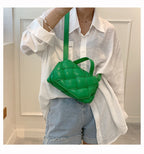 Braided Pu Leather Crossbody Bag HB1655