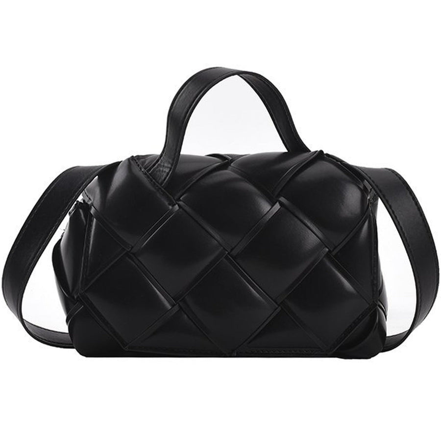 Braided Pu Leather Crossbody Bag HB1655