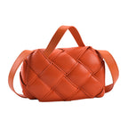 Braided Pu Leather Crossbody Bag HB1655
