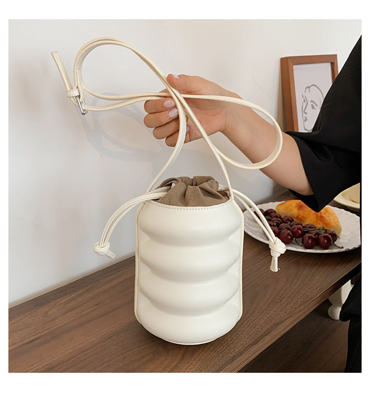 Pu Leather Bucket Bag HB1657