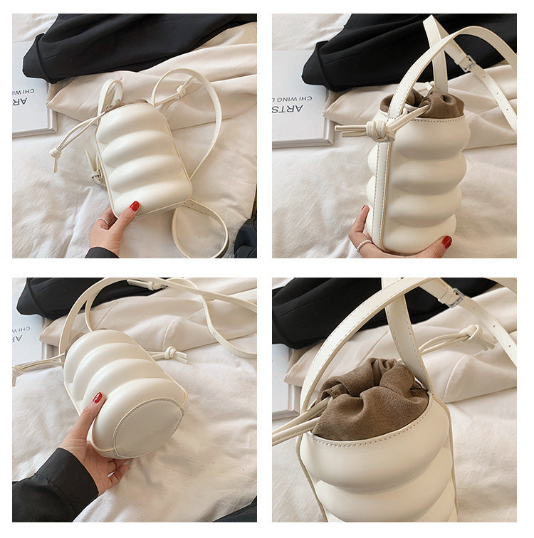 Pu Leather Bucket Bag HB1657