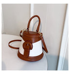 Pu Leather Bucket Bag HB1658