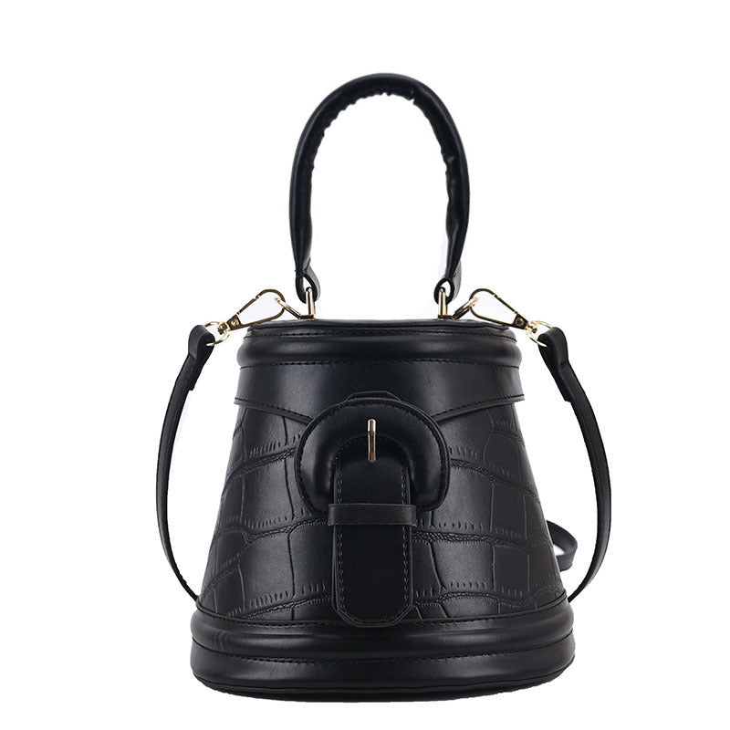 Pu Leather Bucket Bag HB1658