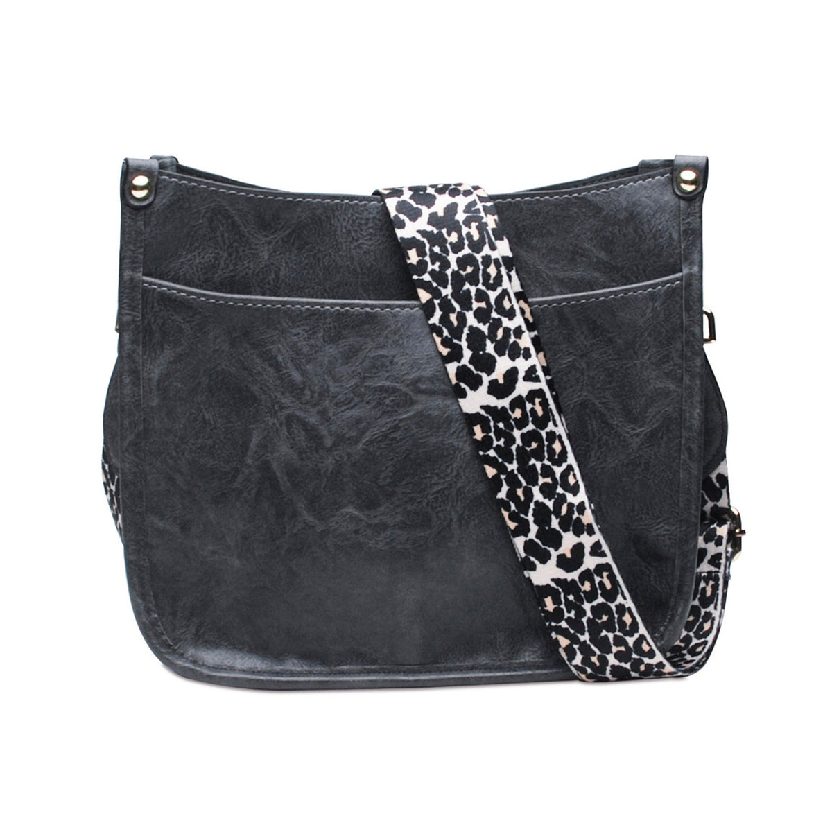 Pu Leather Animal Pattern Strap Crossbody HB1659