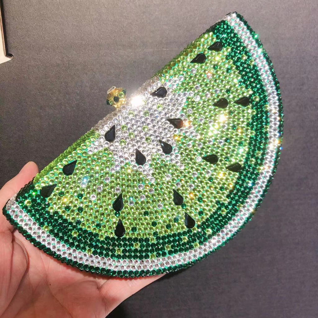 Watermelon Rhinestone Evenning Bag HB1663