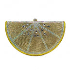 Lemon Rhinestone Evenning Bag HB1664